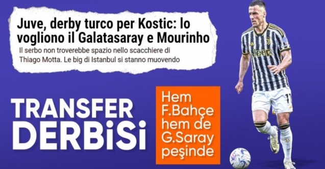 Fenerbahçe ve Galatasaray Filip Kostic için karşı karşıya!