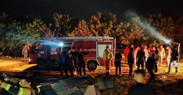 Dersim’de yangın: 26 büyükbaş hayvan telef oldu