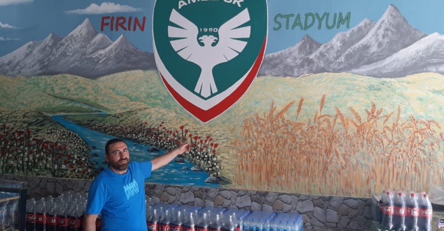 DİYARBAKIRLI FIRIN USTASININ AMEDSPOR AŞKI