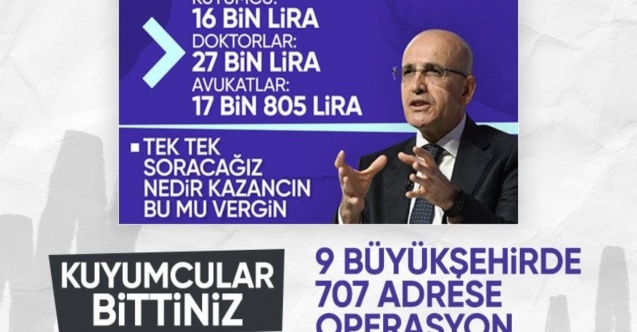 Hazine ve Maliye Bakanlığı düğmeye bastı: 9 büyükşehirdeki 707 kuyumcu dükkanına eş zamanlı denetim