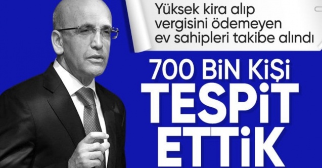 Kira beyan etmeyenler maliyeye takıldı! Mehmet Şimşek: 700 bin mükellef tespit ettik
