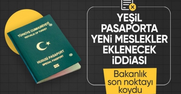 Ömer Bolat'tan yeşil pasaport açıklaması: Uygulamayı genişletmiyoruz