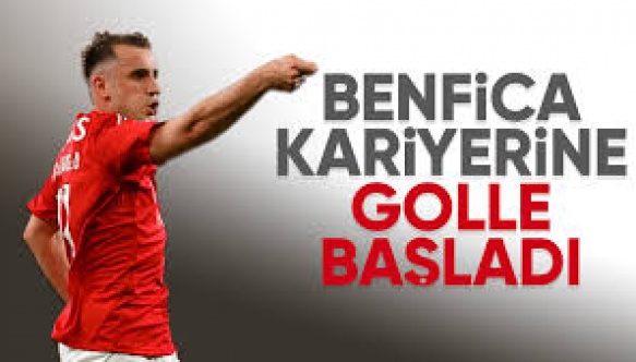 Benfica rakibini gole boğdu: Kerem Aktürkoğlu ilk golünü attı