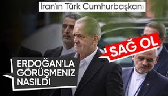 Mesud Pezeşkiyan'dan Türk gazetecilere Türkçe cevap