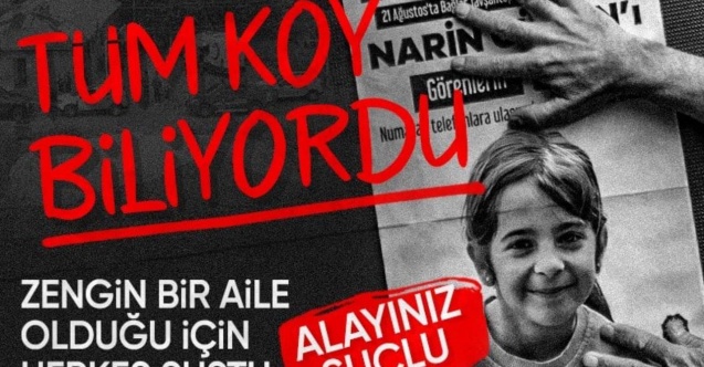 Narin Güran cinayetini köylüler biliyordu iddiası