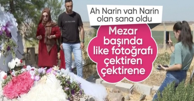 Narin Güran'ın mezarı gelinliklerle kaplandı: Gelen fotoğraf çektiriyor