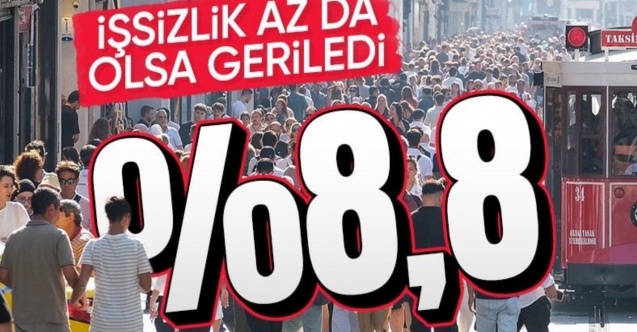 TÜİK işsizlik rakamlarını açıkladı