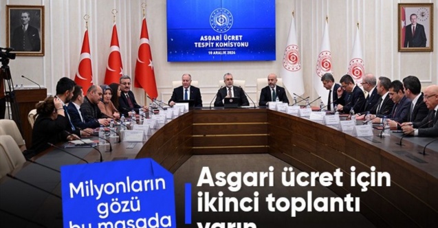 Asgari ücrette ikinci toplantı yarın gerçekleşecek