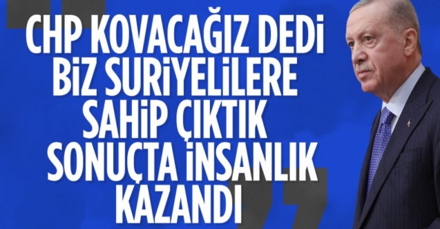 Cumhurbaşkanı Erdoğan 'Dünya İnsan Hakları Günü Programı'na katıldı