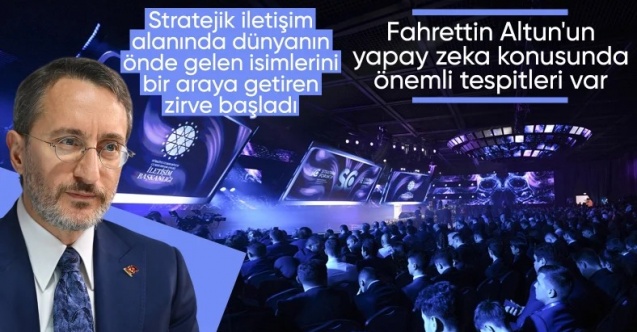 Fahrettin Altun Stratcom Forum'24 açılışında konuştu: İnsanlık olarak yapay zekanın risklerini yönetmeliyiz