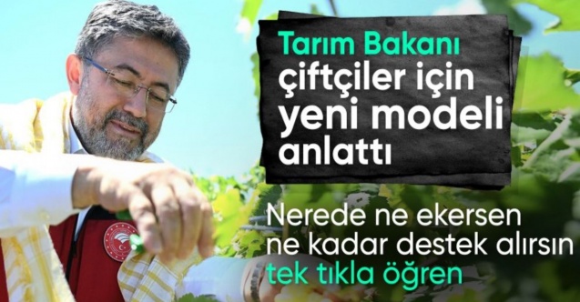 İbrahim Yumaklı: Artık, çiftçimiz sadece bir tıkla, ne kadar destek alacağını öğrenecek