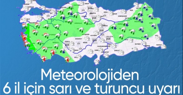 Meteoroloji uyardı! Şiddetli yağış ve buzlanmaya dikkat