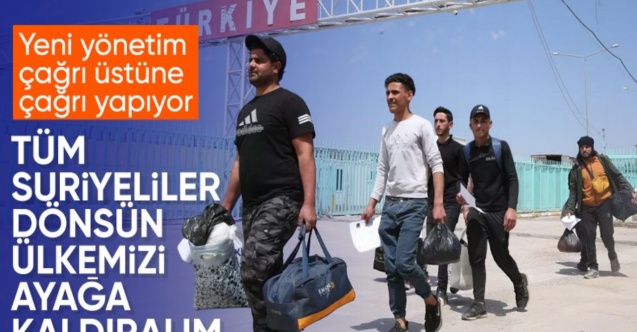 Suriye'nin yeni başbakanından çağrı: Ülkenize geri dönün