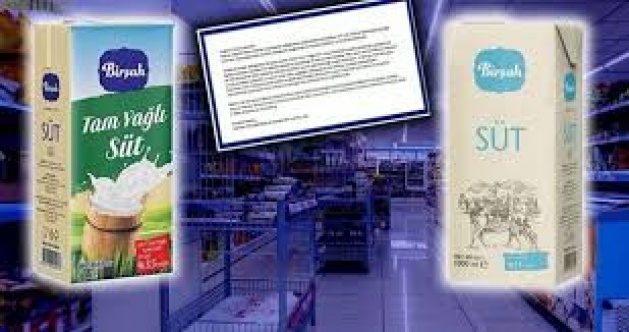 A101'lerde satılan Birşah sütlerde su çıktı