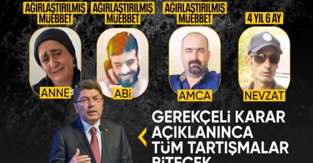 Adalet Bakanı Yılmaz Tunç: Narin davasında gerekçeli karar beklenmeli