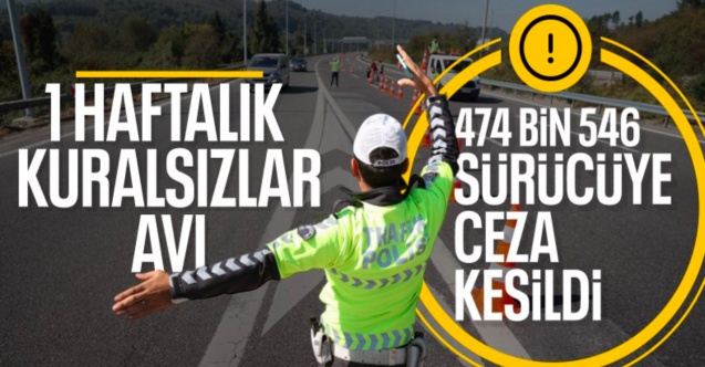 Ali Yerlikaya: Bir haftada 52 sürücüye yetkisiz çakar kullanma cezası verildi