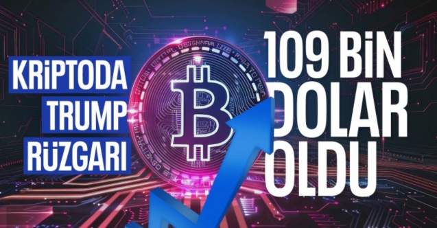 Bitcoin'den yeni rekor: 109 bin doları aştı