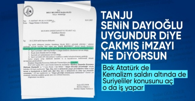 Bolu Belediyesi'nin yanan oteldeki restoran için 19 gün önce rapor verdiği ortaya çıktı