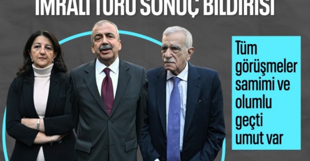 DEM Parti: Tüm görüşmeler samimi ve umut verici düzeyde geçti