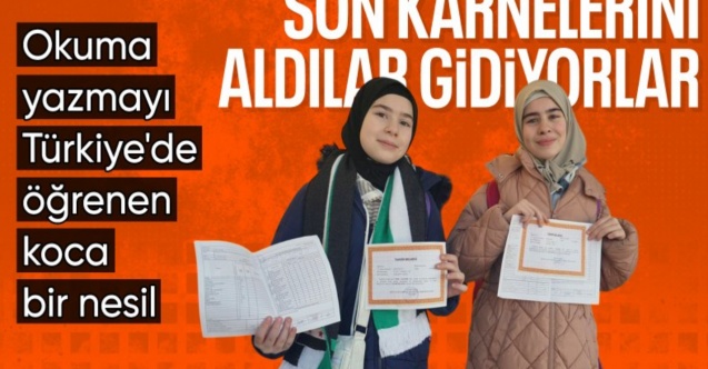 Karnelerini alan Suriyeli çocuklar aileleriyle birlikte ülkelerine döndü