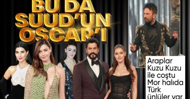 Suudi Arabistan'da ödül gecesi: Tarkan rüzgarı esti