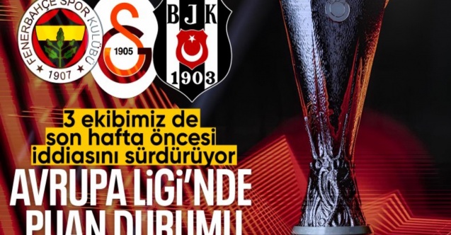 UEFA Avrupa Ligi'nde 7. hafta sona erdi