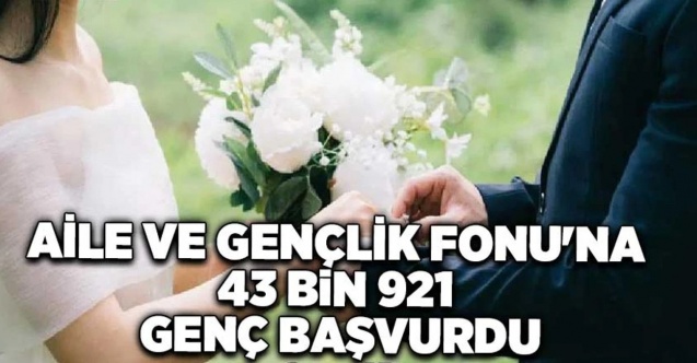 Aile ve Gençlik Fonu'na 43 bin 921 kişi başvurdu