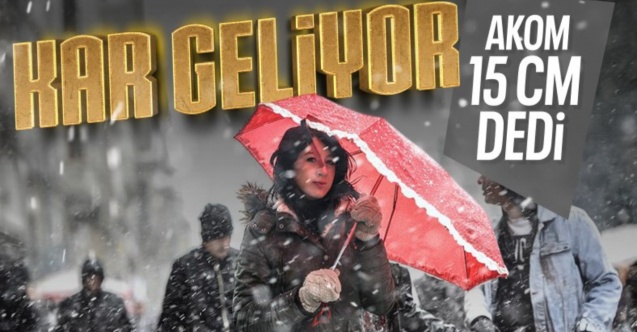 İstanbul için son kar uyarısı AKOM'dan: Sibirya soğukları geliyor