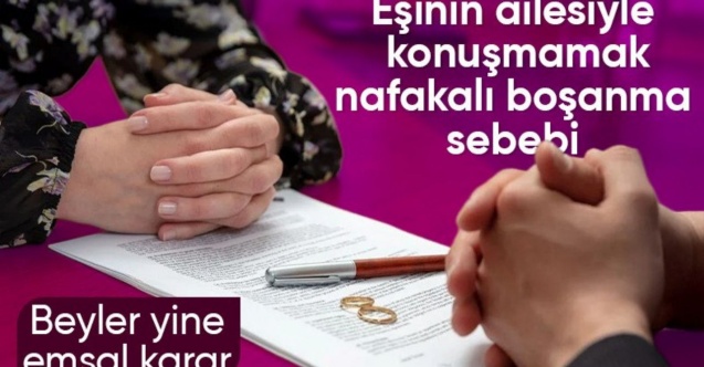 Yargıtay'dan boşanmaya dair bir emsal karar