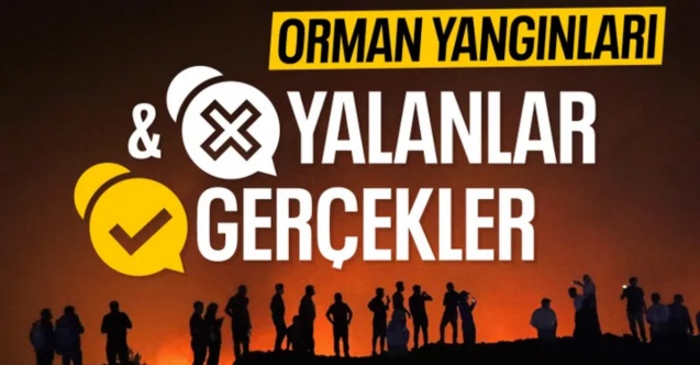 DMM, "Orman Yangınları ile İlgili İddialar ve Gerçekler" bülteni hazırladı