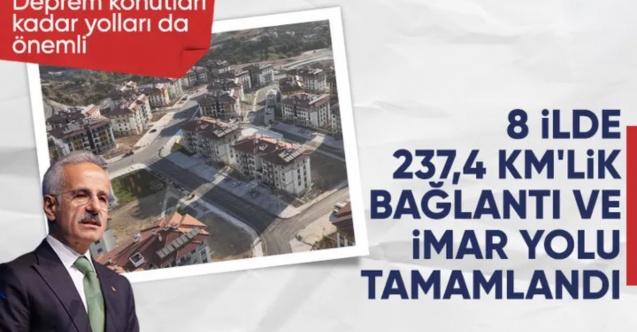 Abdulkadir Uraloğlu: Deprem konutları için 36 milyar liralık yol yatırımı