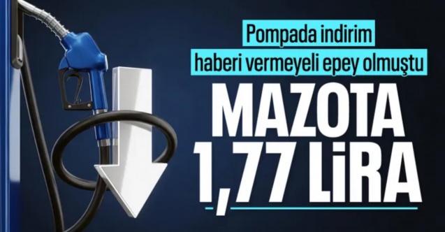Araç sahipleri bu habere sevinecek: Motorine indirim geliyor