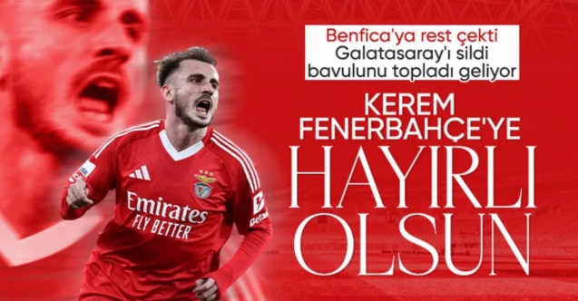 Fenerbahçe, Kerem Aktürkoğlu'nu transfer etti