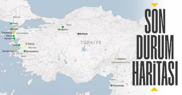 İbrahim Yumaklı yangınlara ilişkin son durumu paylaştı