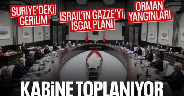 Kabine toplanıyor: Ana gündem maddesi Gazze olacak