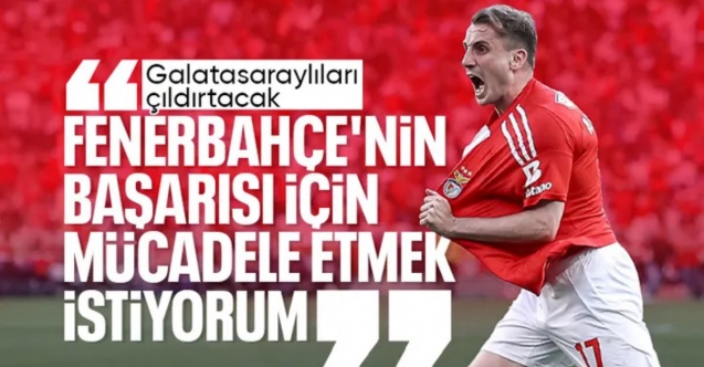 Kerem Aktürkoğlu'ndan ilk açıklama: Jose Mourinho ile çalışacak olmak heyecanlandırıyor