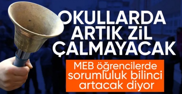 MEB, uygun okullarda 'zilsiz okul' uygulamasına geçecek