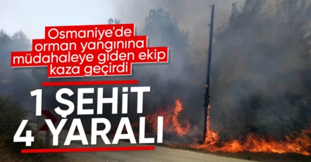 Osmaniye'de arazöz kazası: 1 şehit