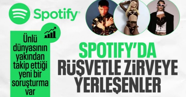 Spotify Türkiye editörlerine rüşvet soruşturması