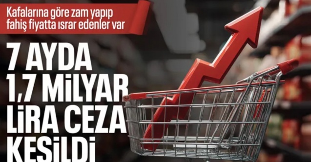 Ticaret Bakanlığı: 7 ayda denetimlere 1,7 milyar TL ceza kesildi