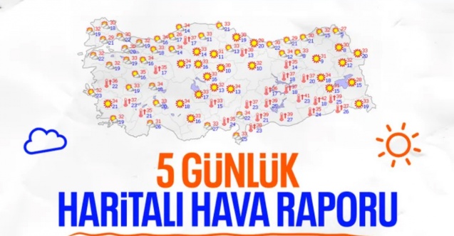 Türkiye'de sıcak hava etkisini sürdürüyor