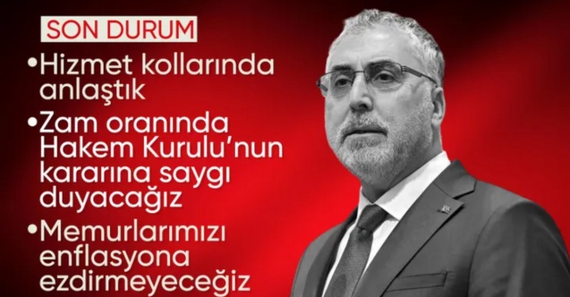 Vedat Işıkhan: Memur zammında karar Hakem Kurulu'na ait
