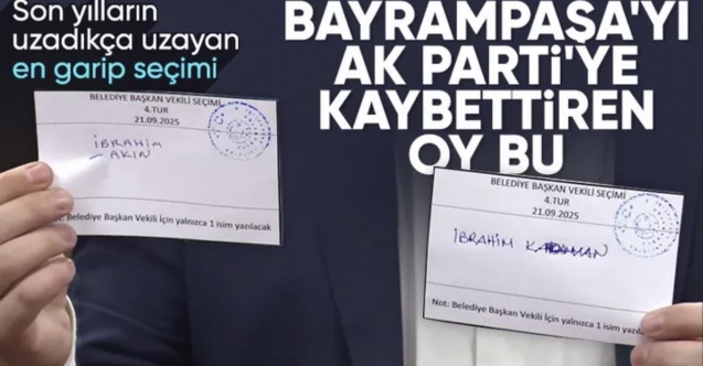AK Parti, Bayrampaşa başkanvekilliği seçimini yargıya taşıyacak