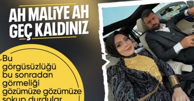 Altınla şov yapan Nevra ve Murat Bilem çifti Maliye'ye takıldı