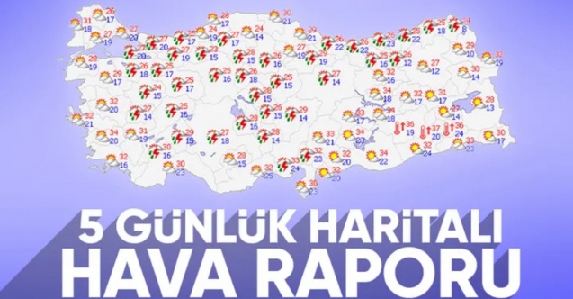 Bu haftanın hava raporu: Yağmur sürecek
