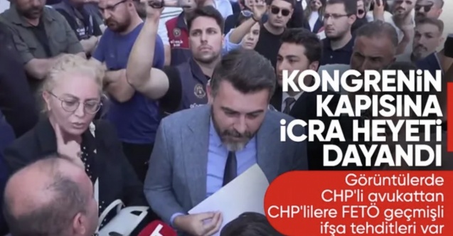 CHP İstanbul İl Başkanlığı Olağanüstü Kongresi'nde gerilim: Davacılar kapıya dayandı