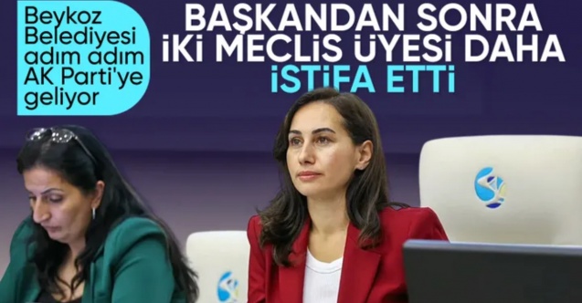 CHP'li Beykoz Belediye meclis üyesi iki kişi daha istifa etti