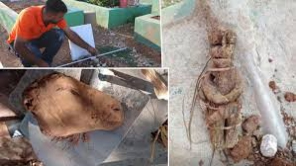 Diyarbakır'da mezarlıklarda büyü çıktı