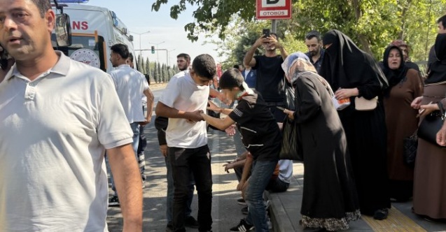 Diyarbakır’da freni patlayan halk otobüsü kaza yaptı