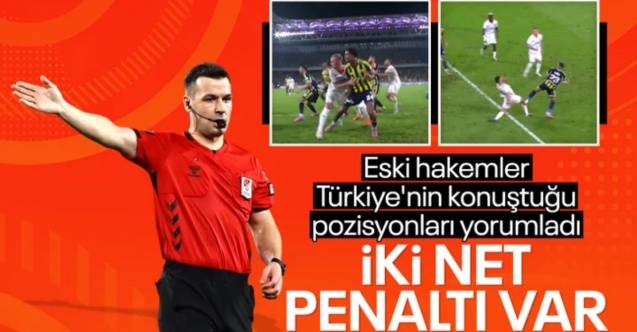Eski hakemler, Fenerbahçe-Alanyaspor maçında verilen kararları değerlendirdi